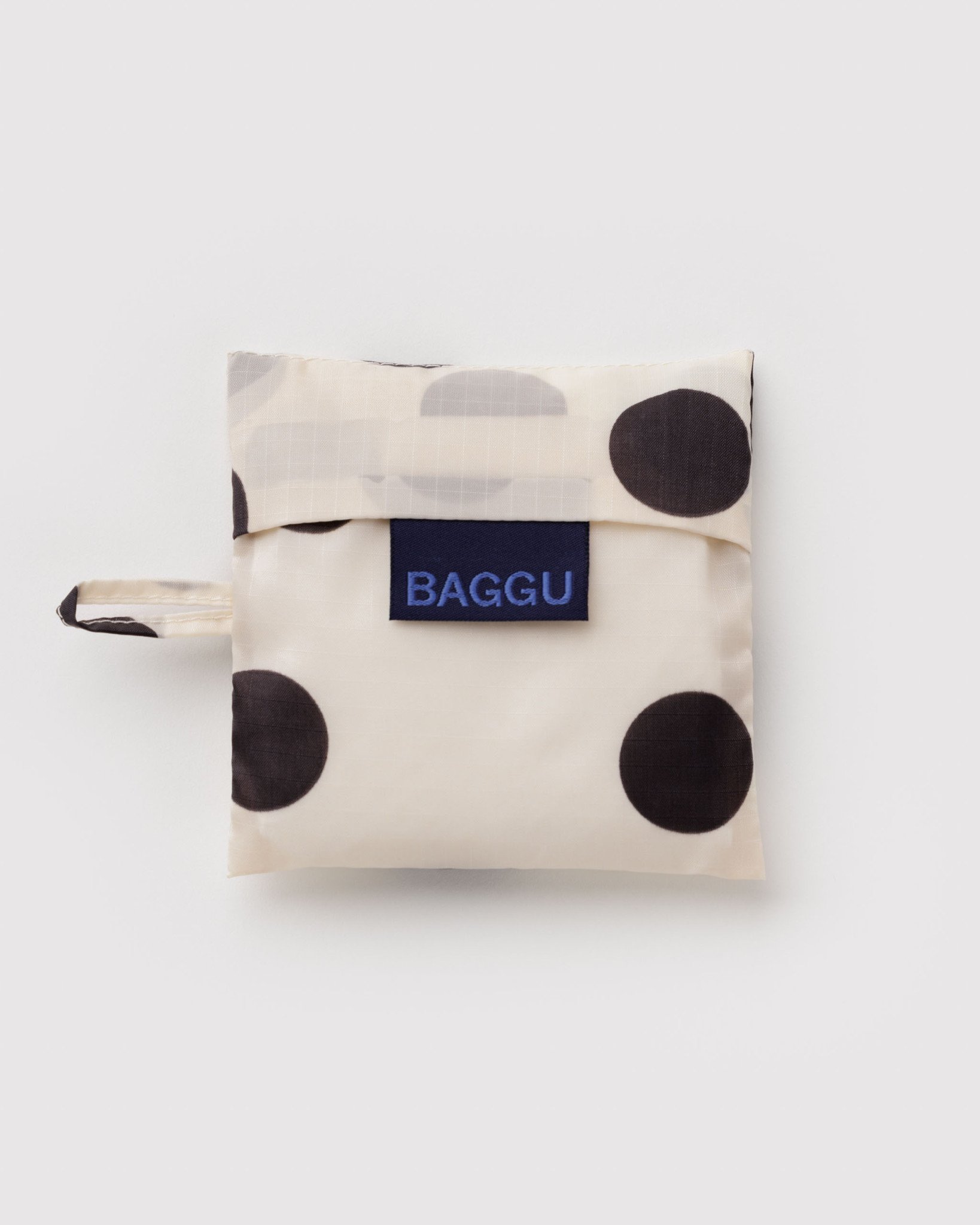 Baby Baggu: Cream and Black Polka Dot - Image 2