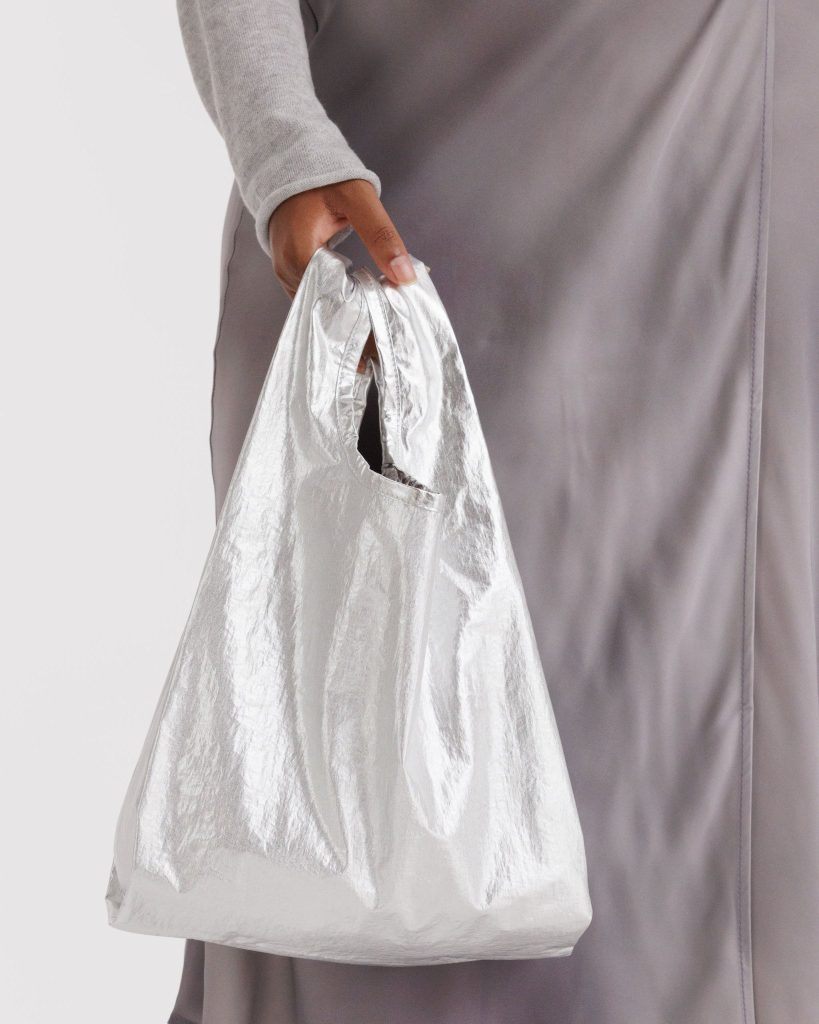 Baby Baggu: Chrome Metallic