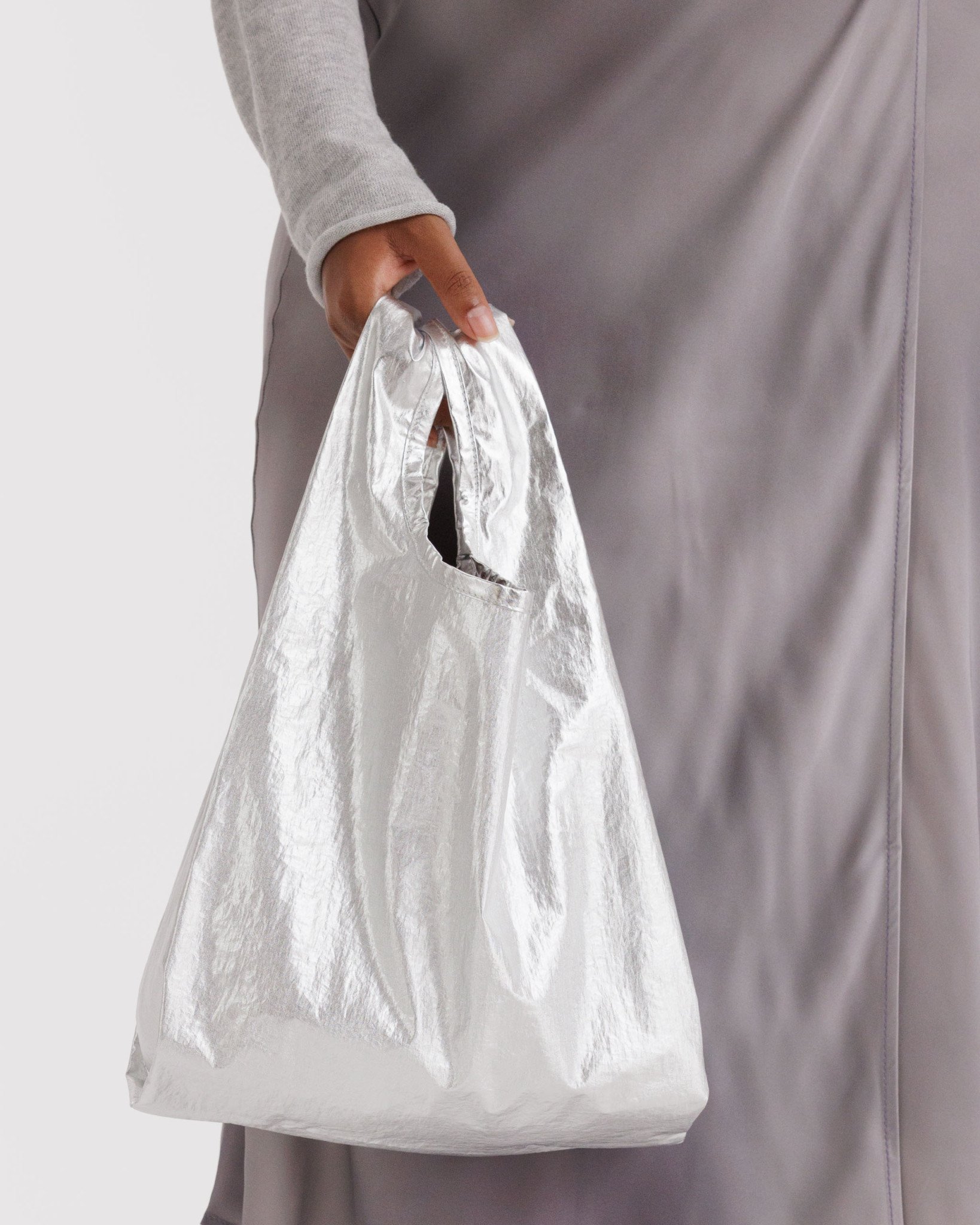 Baby Baggu: Chrome Metallic - Image 3