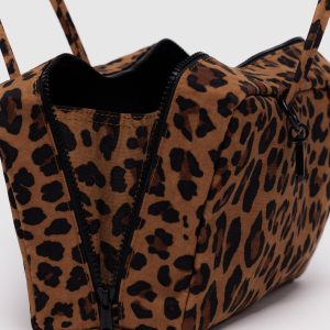 Nylon Bowler Bag: Leopard - Image 2
