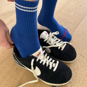 Boyfriend Socks in Cobalt - Image 3