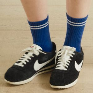 Boyfriend Socks in Cobalt - Image 1
