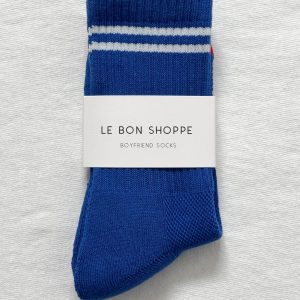 Boyfriend Socks in Cobalt - Image 2