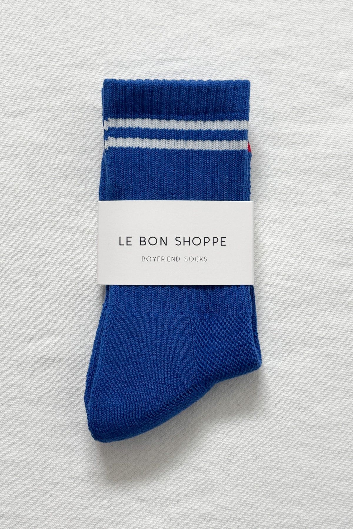 Boyfriend Socks in Cobalt - Image 2