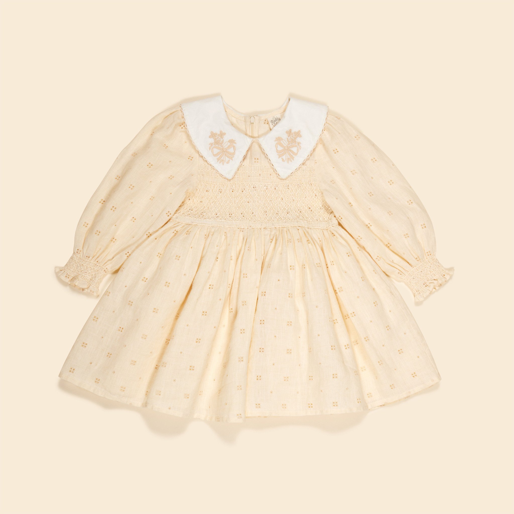 Carey Dress in Broderie - Image 1
