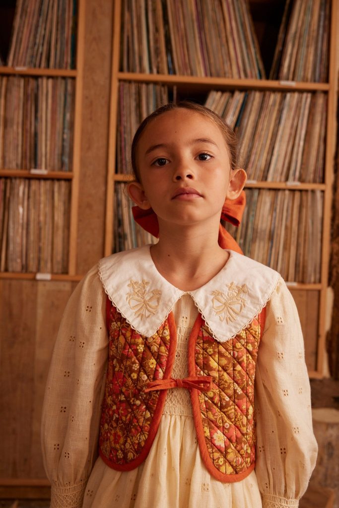 Carey Dress in Broderie