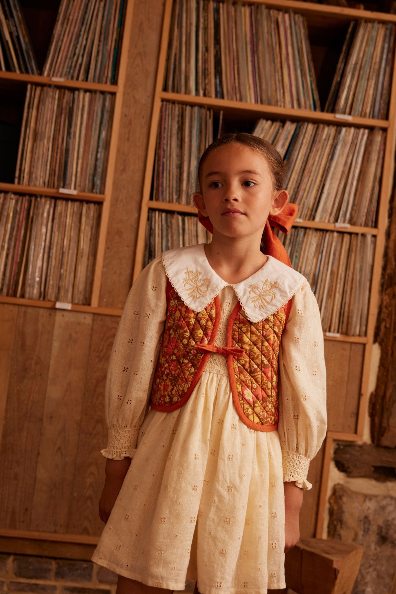 Carey Dress in Broderie - Image 5
