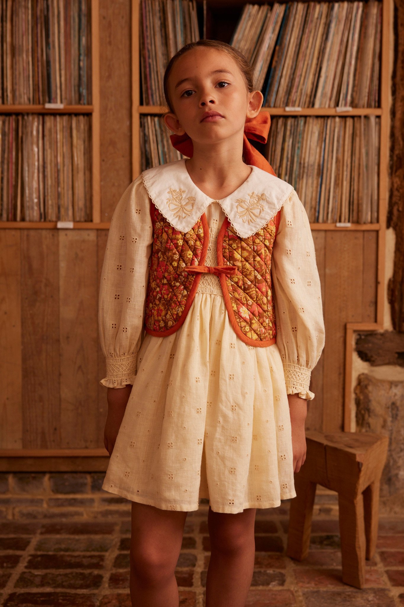 Carey Dress in Broderie - Image 4