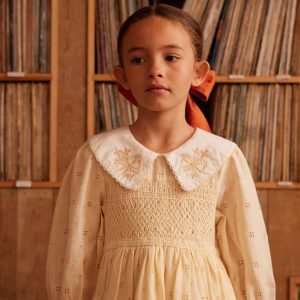 Carey Dress in Broderie - Image 3