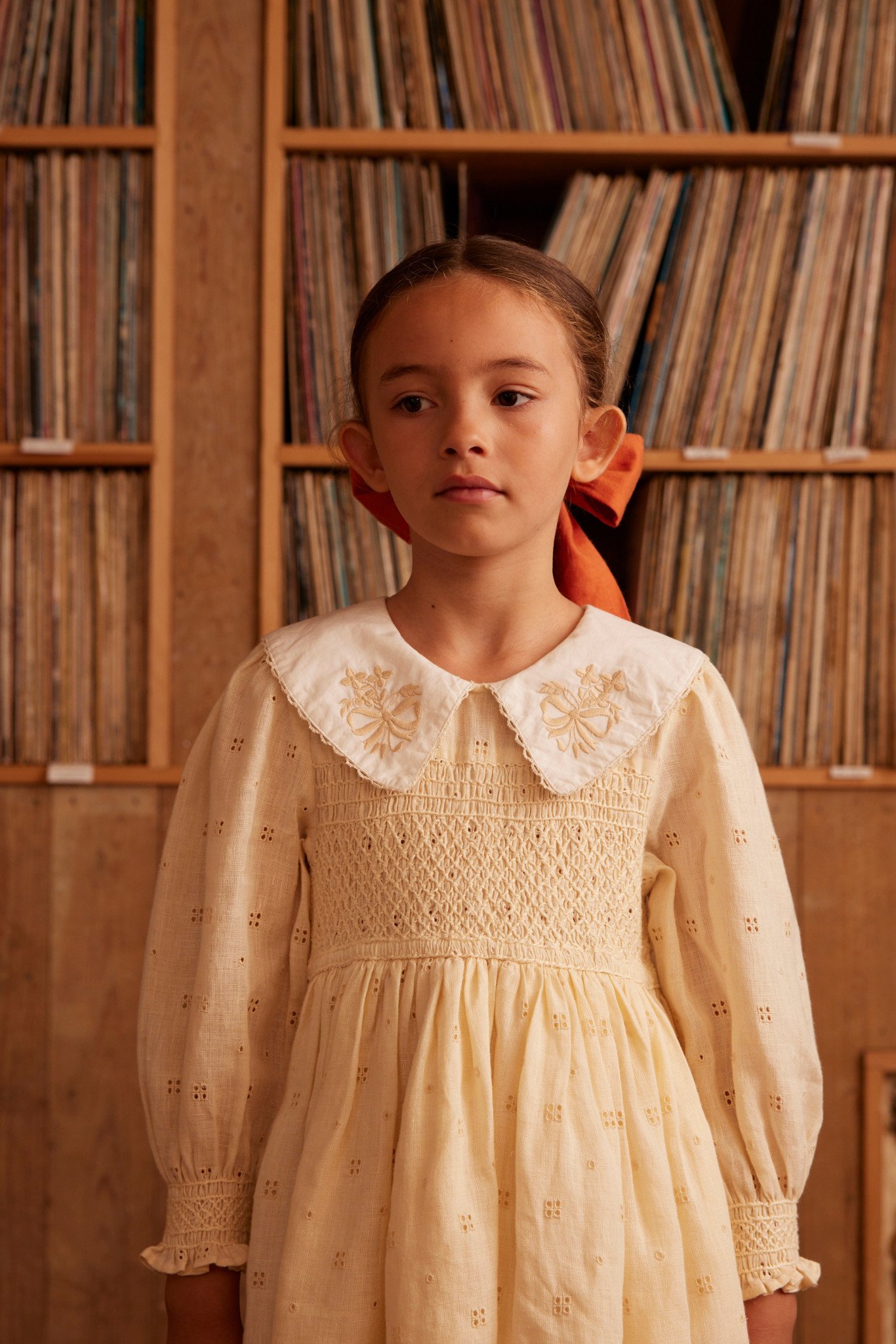 Carey Dress in Broderie - Image 3