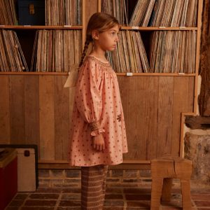 Cece Smock Dress in Meadow Calico Ribbon - Image 5