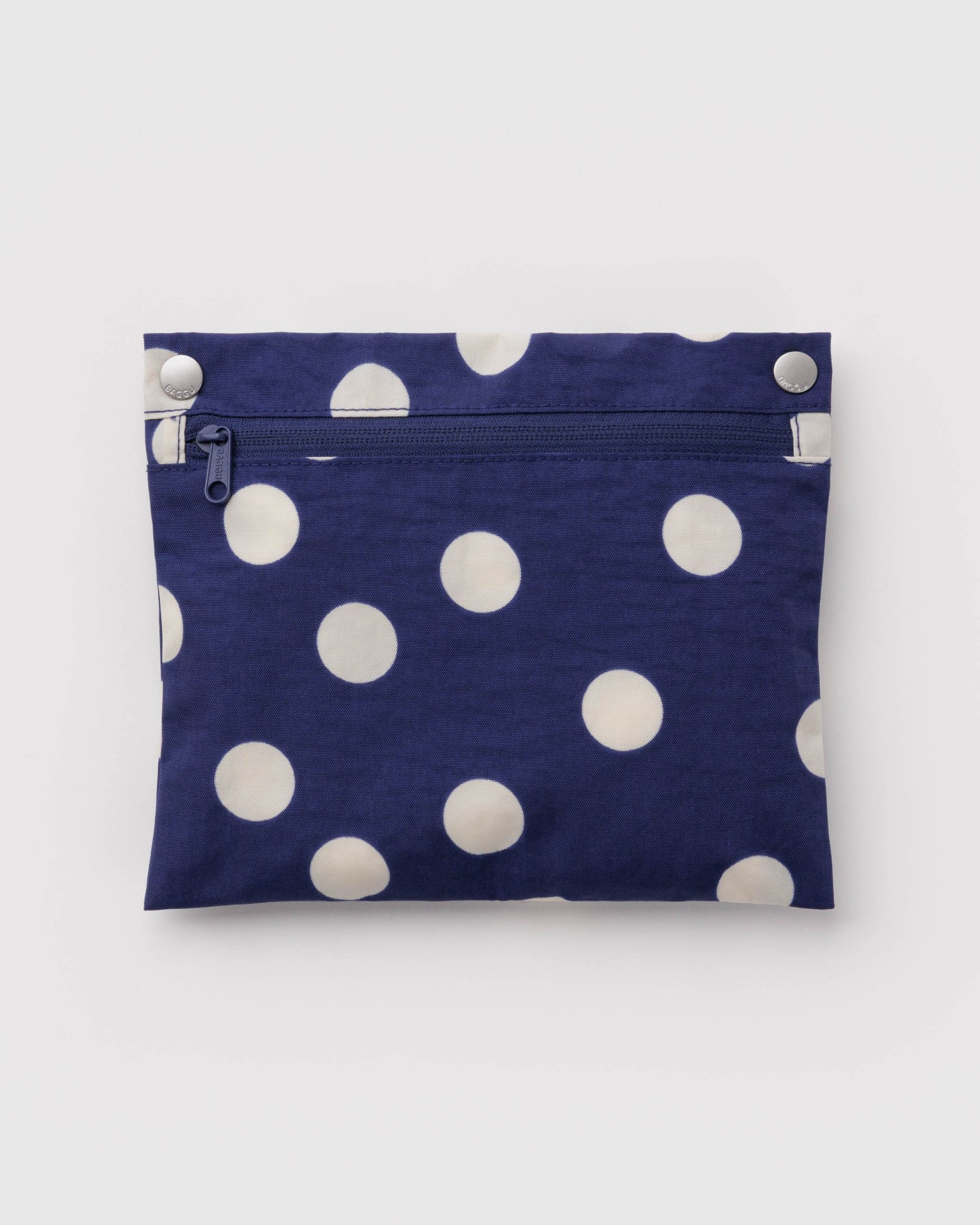 Cloud Bag: Navy and Cream Polka Dot - Image 3