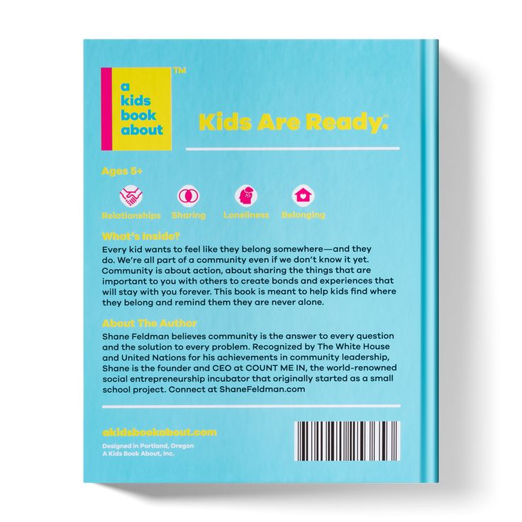 A Kids Book About: Community