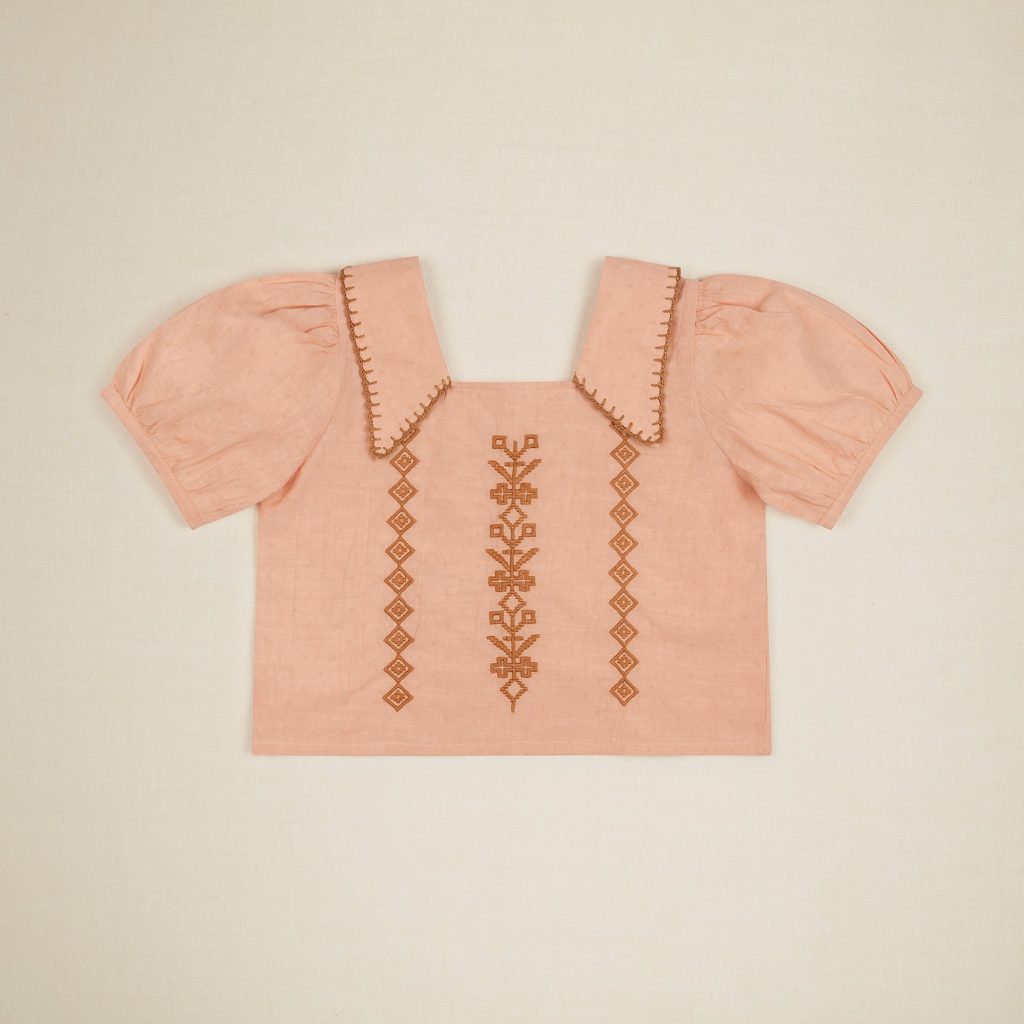 Dolores Blouse in Rose