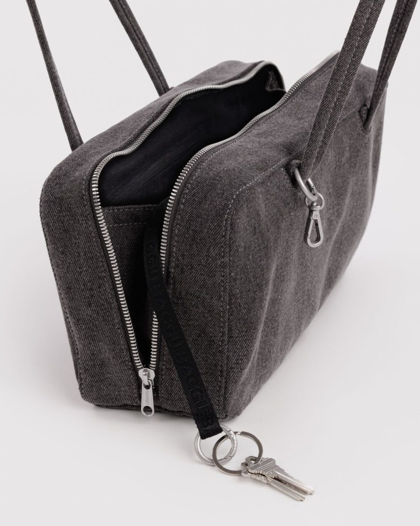 Demin Bowler Bag
