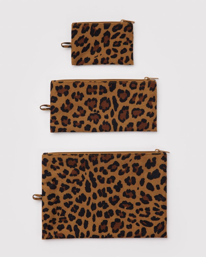 Flat Pouch Set : Leopard