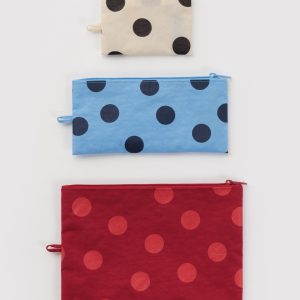 Flat Pouch Set : Polka Dot Mix - Image 1