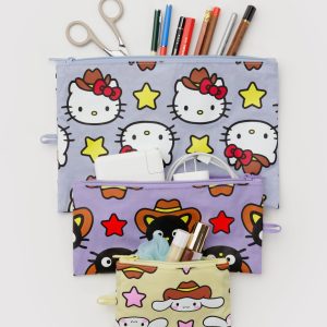 Flat Pouch Set : Hello Kitty + Friends Western - Image 3