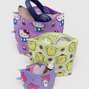 Go Pouch Set: Hello Kitty and Friends Florals - Image 3
