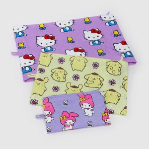 Go Pouch Set: Hello Kitty and Friends Florals - Image 2