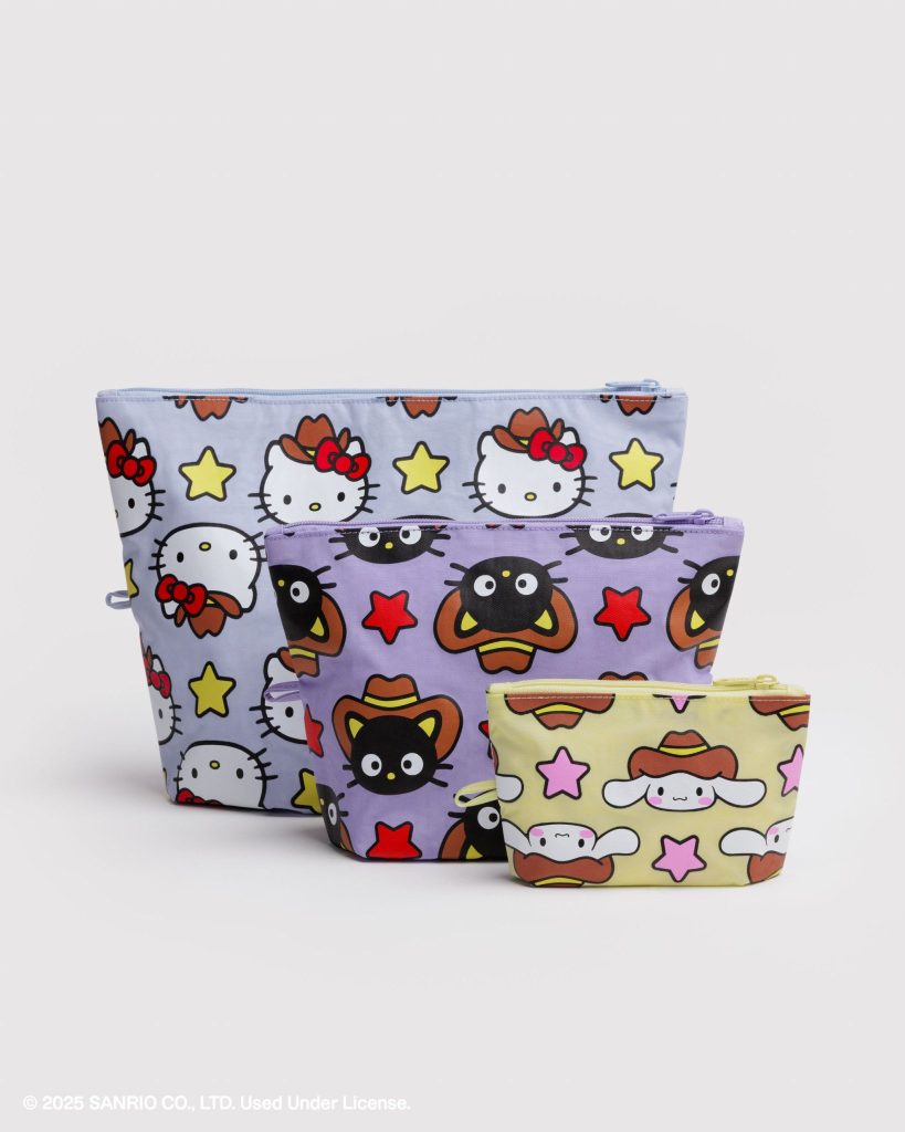Go Pouch Set: Hello Kitty + Friends Western