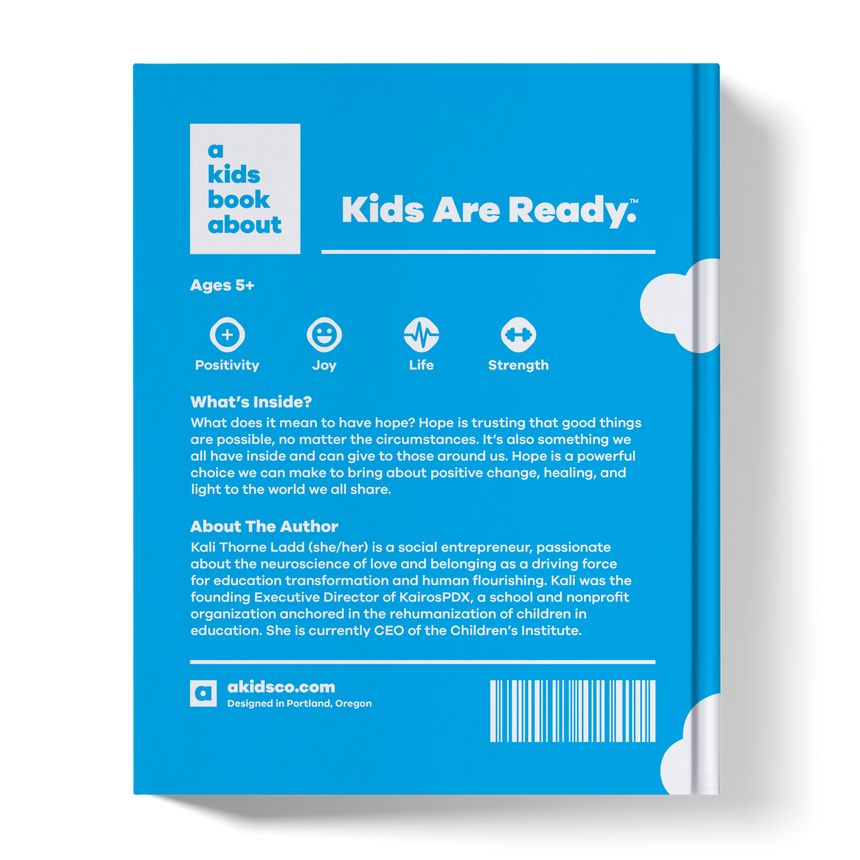 A Kids Book About: Hope