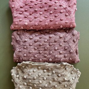 Popcorn Sweater in Prairie Rose - Image 3