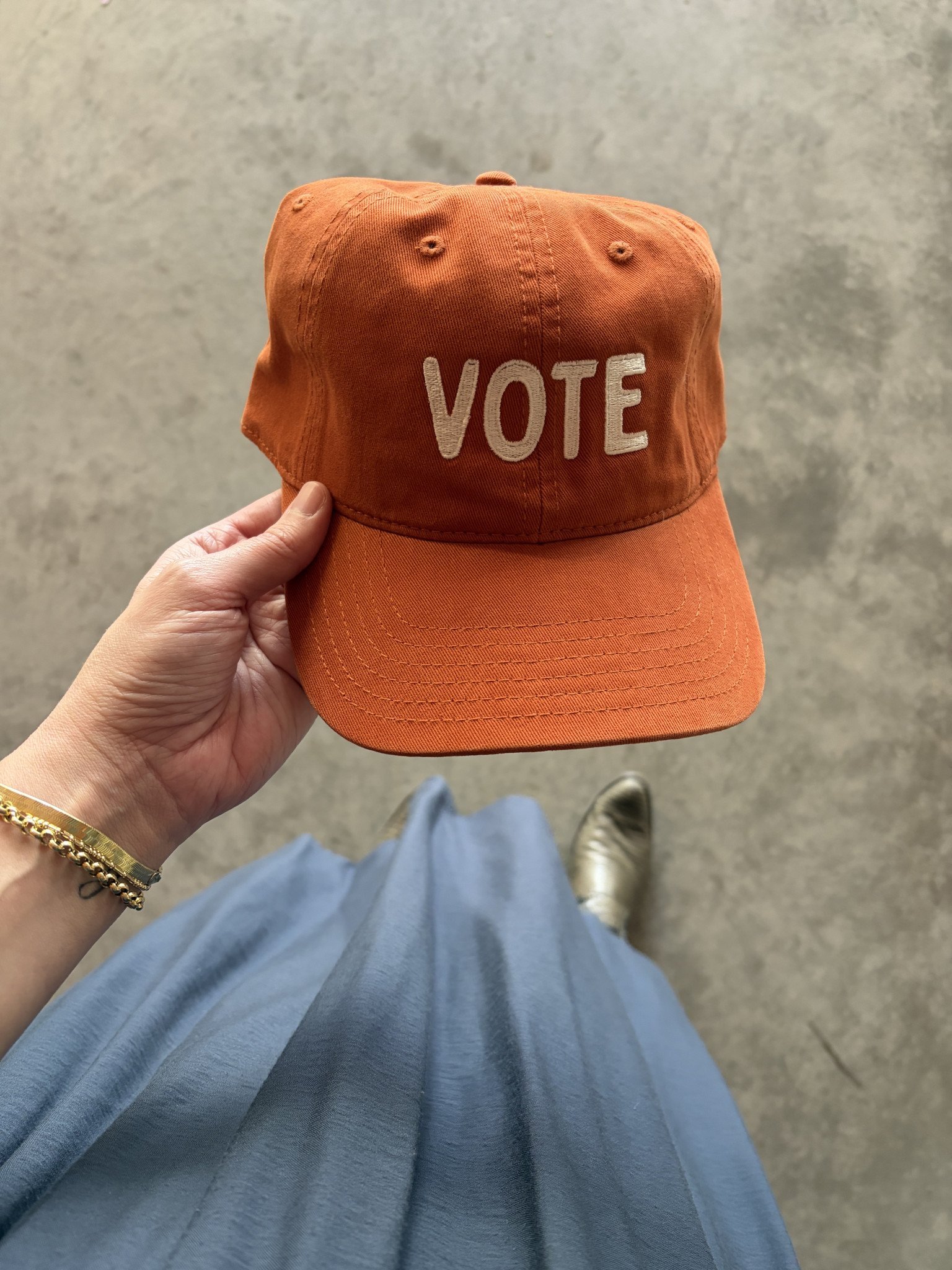 Vote Hat: Terracotta - Image 3