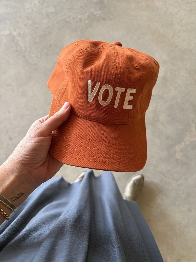 Vote Hat: Terracotta
