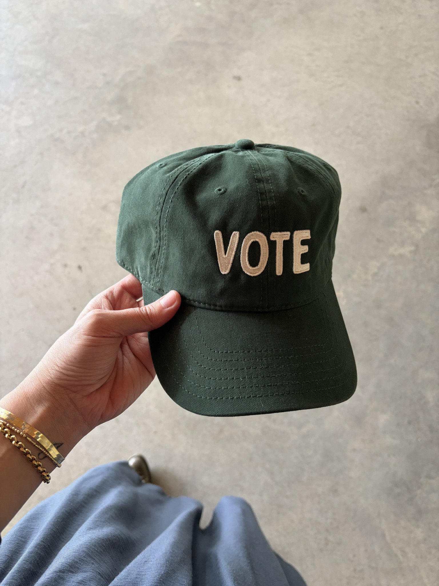Vote Hat: Green - Image 1