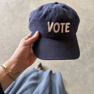 Vote Hat: Navy - Image 1