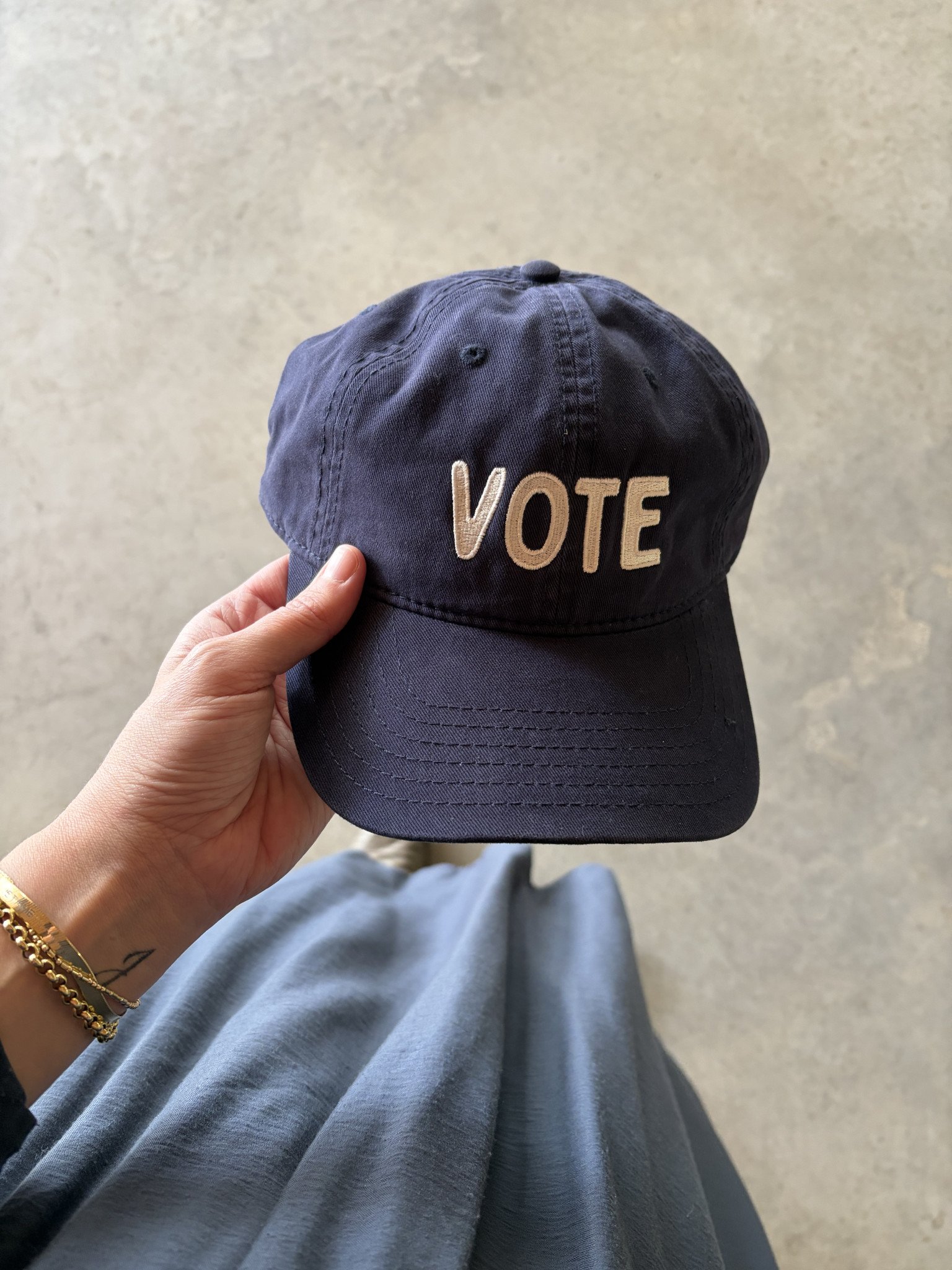 Vote Hat: Navy - Image 2