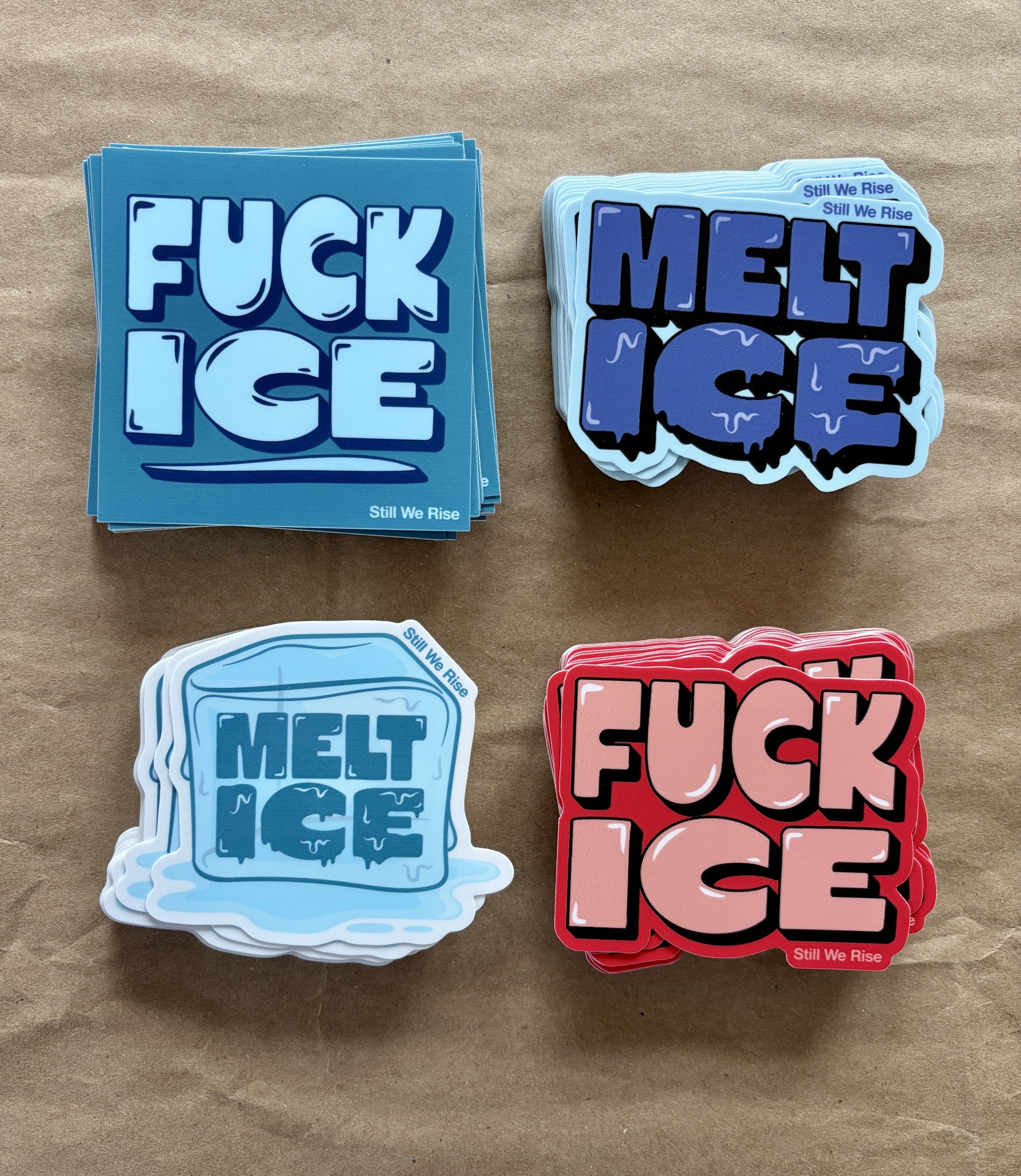ICE Out Stickers - Image 1