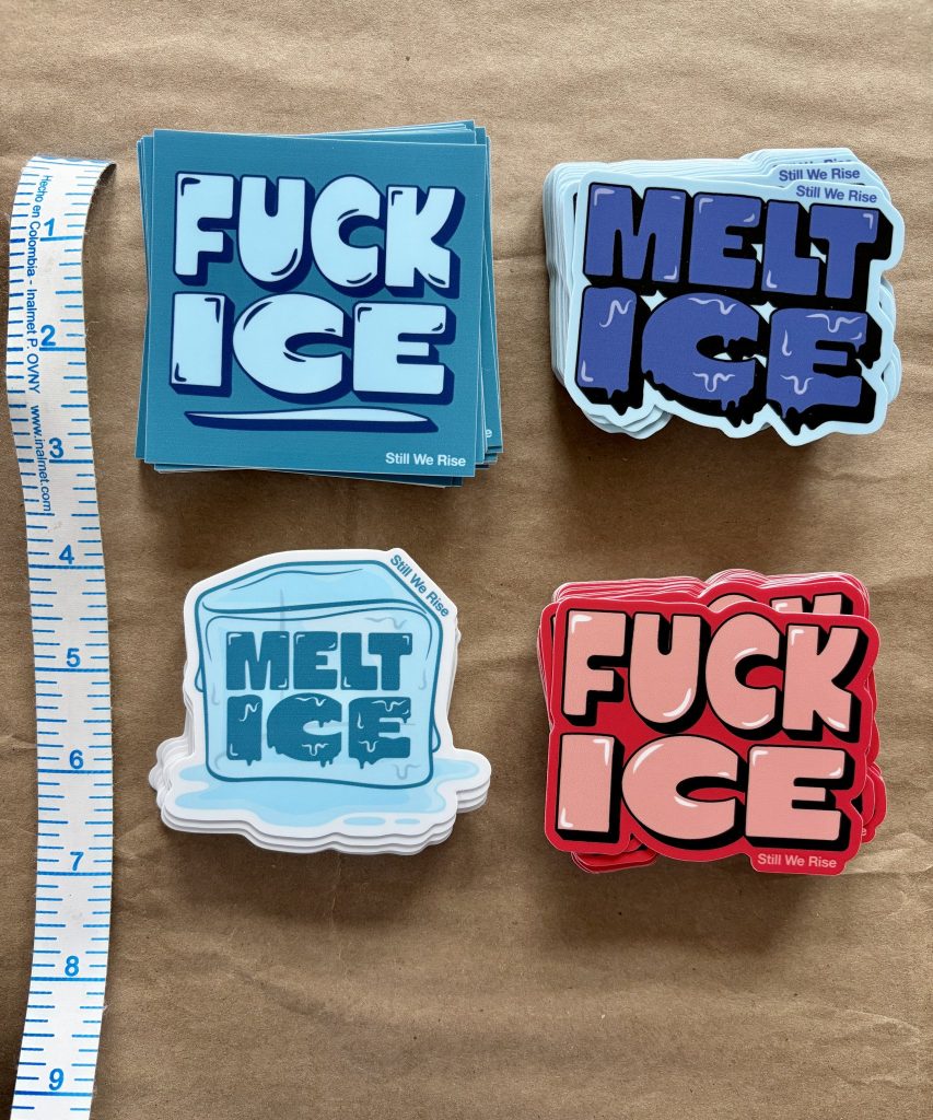 ICE Out Stickers