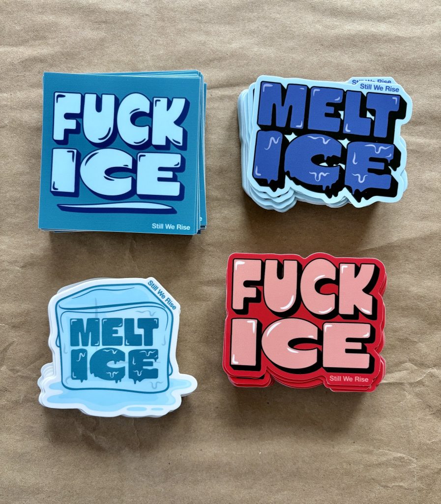 ICE Out Stickers
