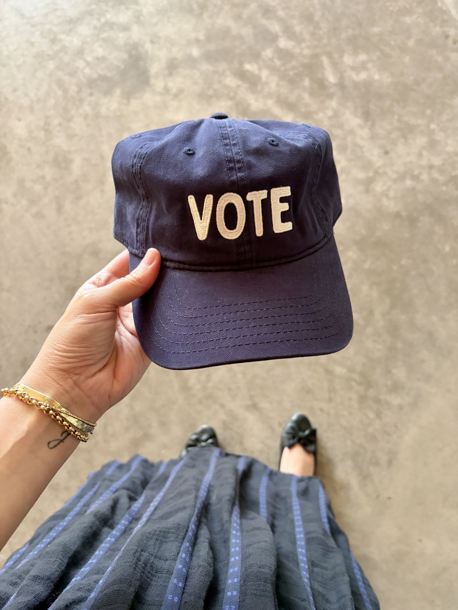 Vote Hat: Navy - Image 3