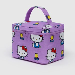 Large Cosmetic Case: Hello Kitty Pink - Image 1