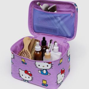Large Cosmetic Case: Hello Kitty Pink - Image 3