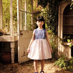 Lola Dress in Wallflower Azul - Image 2