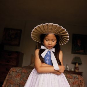 Lola Dress in Wallflower Azul - Image 7
