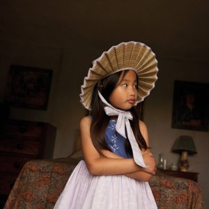 Lola Dress in Wallflower Azul - Image 6