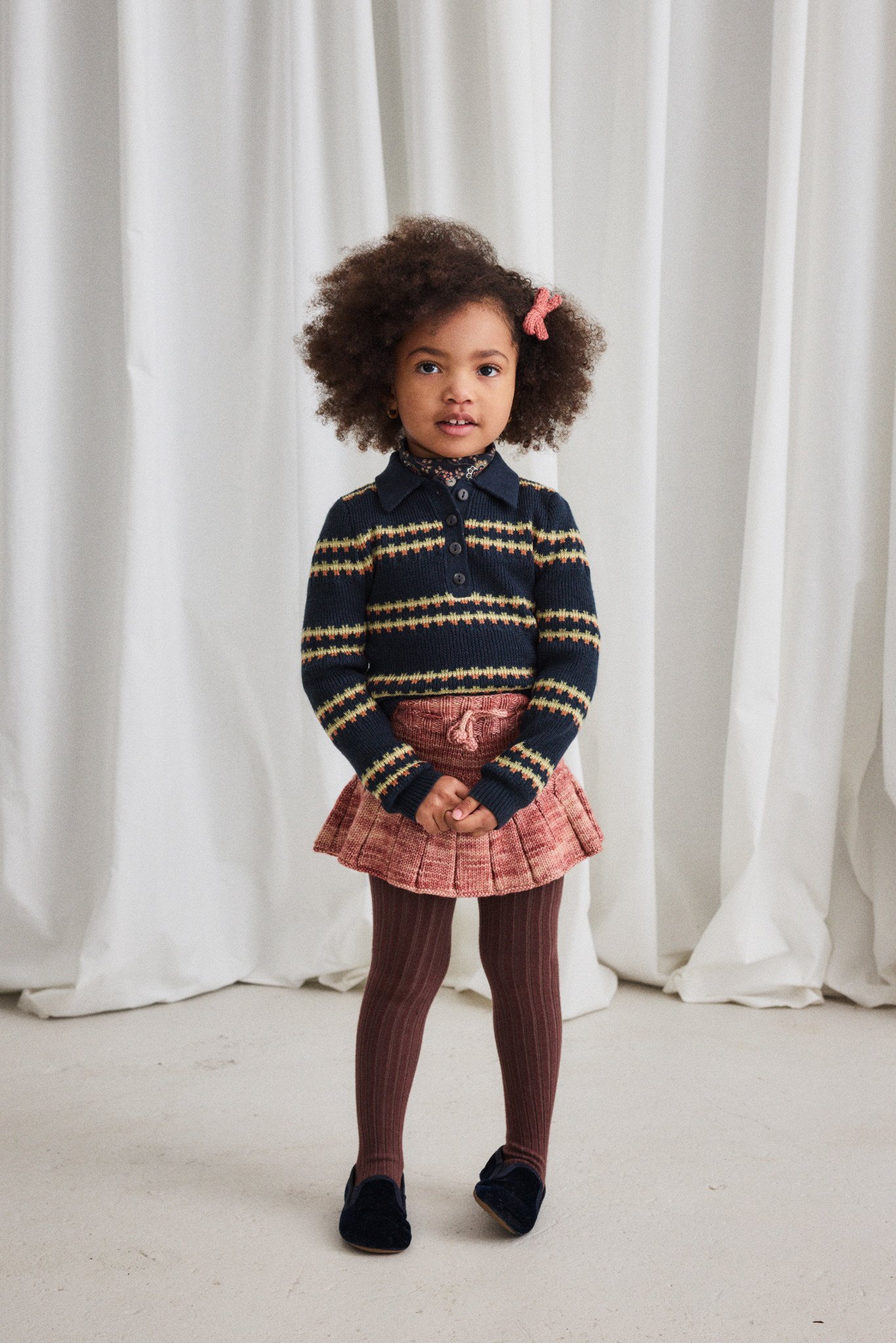 Skating Pond Skirt in Prairie Rose - Image 2
