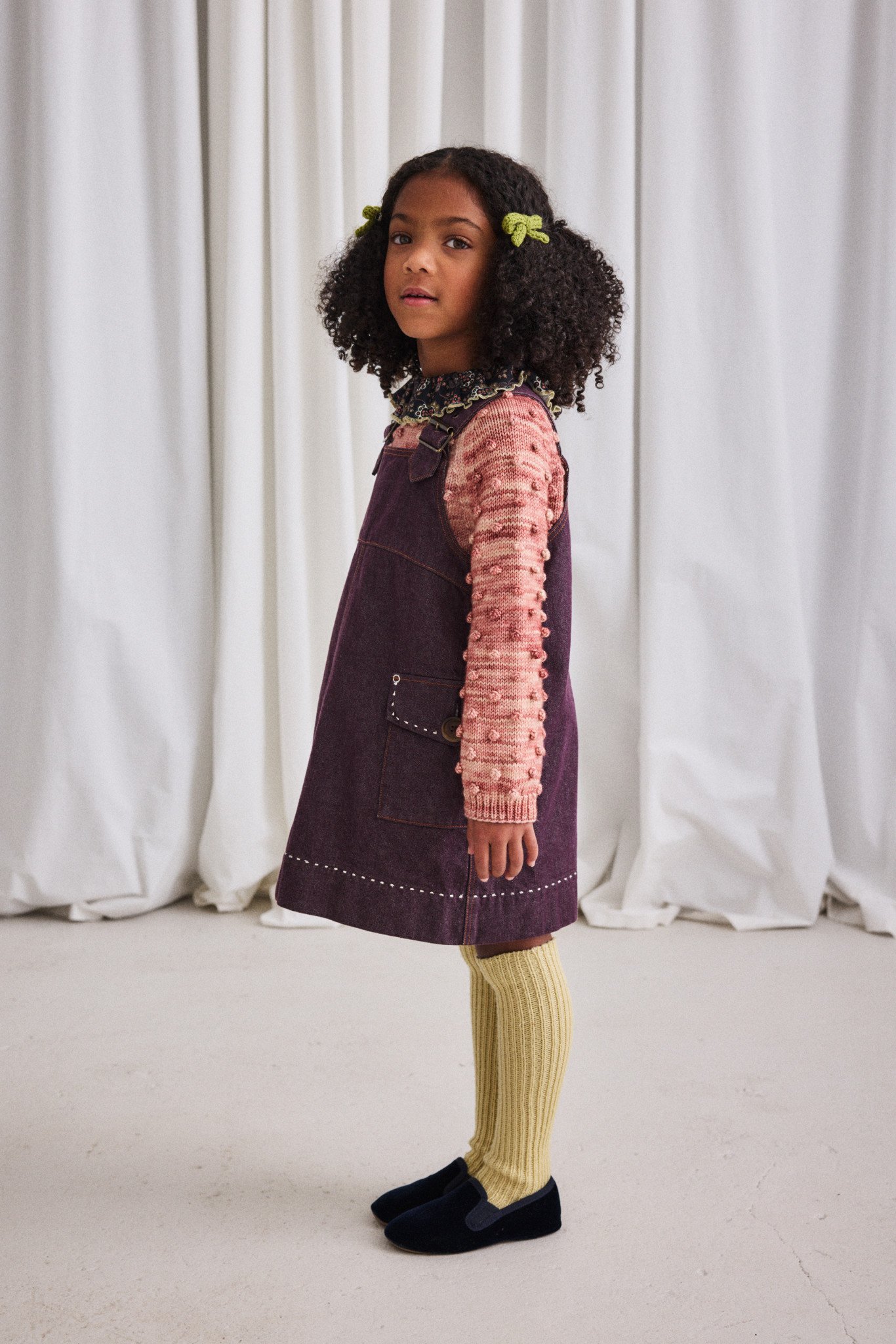 Popcorn Sweater in Prairie Rose - Image 2