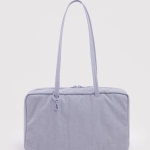 Medium Nylon Bowler Bag: Mist - Image 1