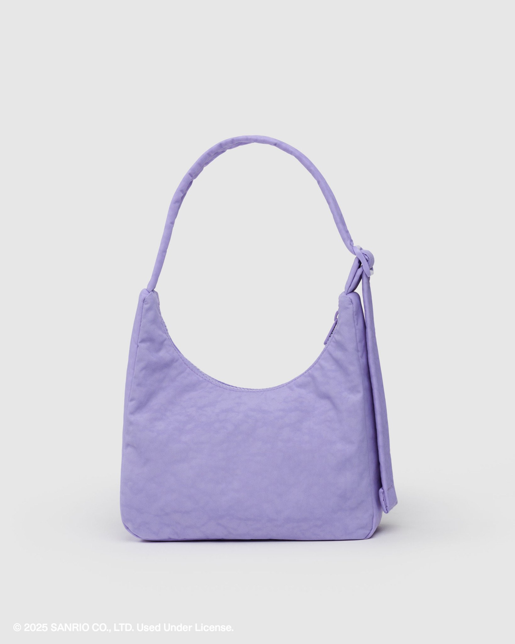 Mini Nylon Shoulder Bag: Embroidered Hello Kitty + My Melody - Image 2