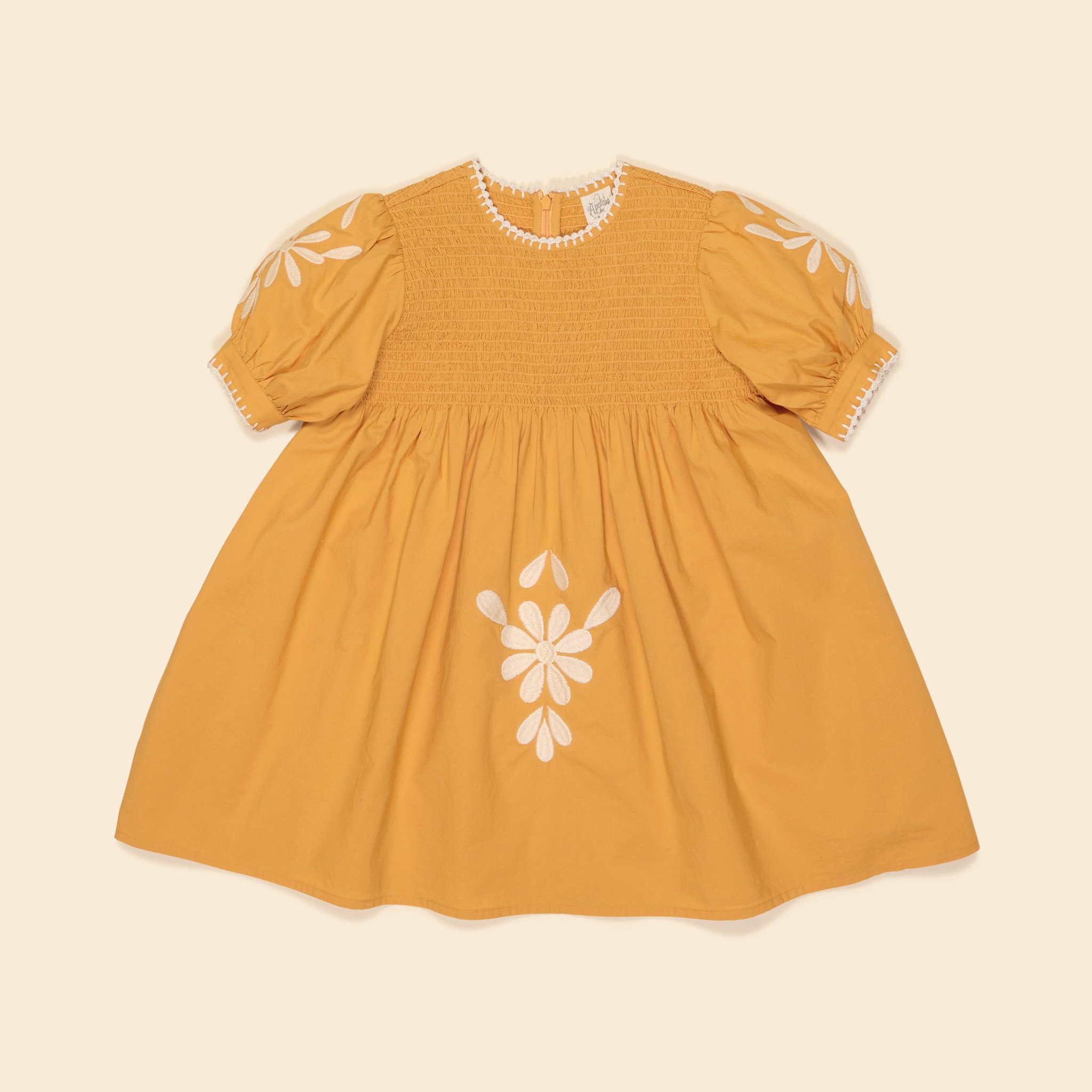 Noemi Dress in Tangerine - Image 1