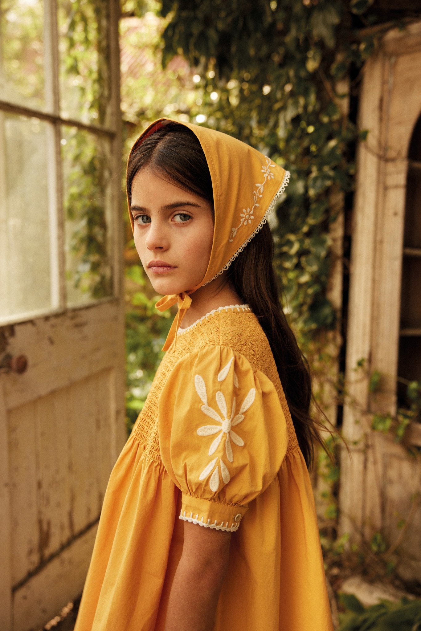 Noemi Dress in Tangerine - Image 2