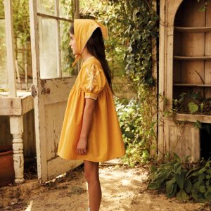 Noemi Dress in Tangerine - Image 3