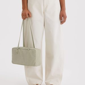 Nylon Bowler Bag: Celadon - Image 3