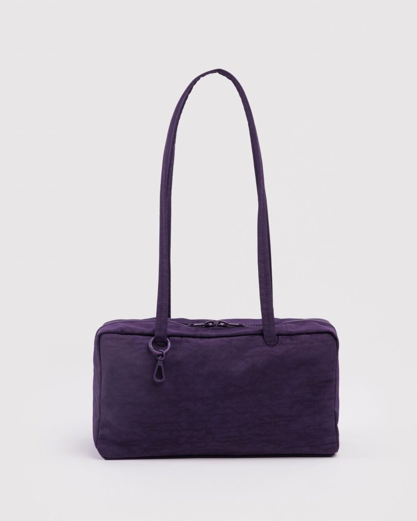 Nylon Bowler Bag: Fig